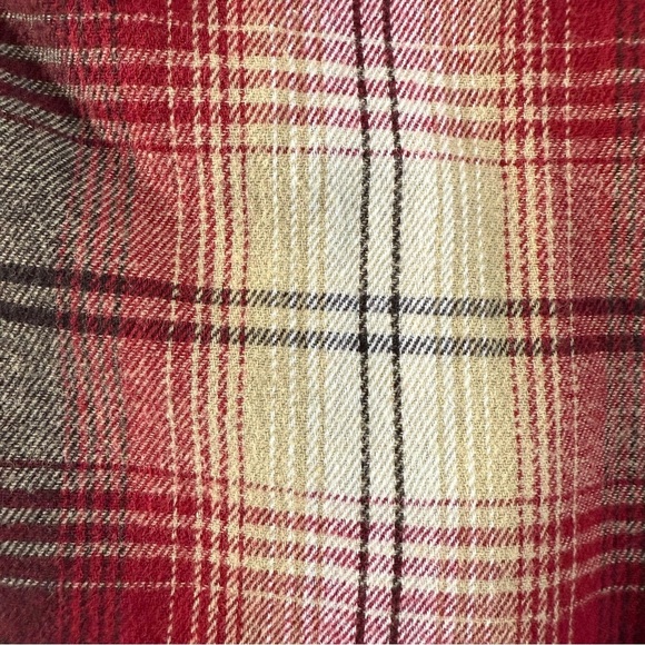 Legendary Outfitters Snap Button Up Plaid Flannel Quilted Jacket w/Pockets Small - Picture 6 of 11